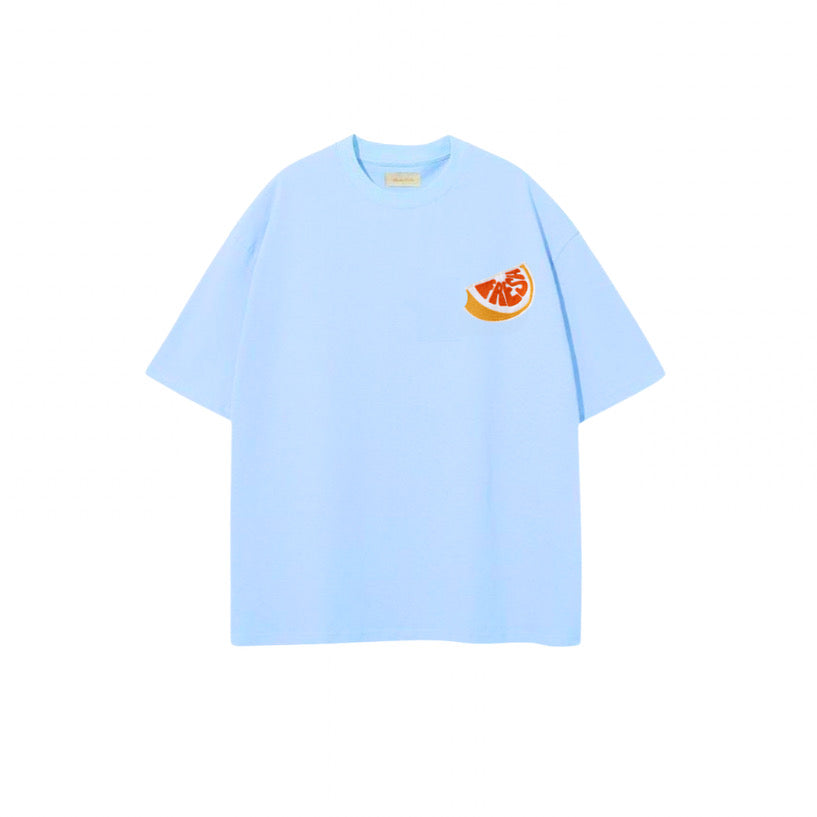 Oversize Fresh Baskı T-shirt